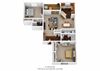 2 bed 2 bath floor plan D 2 bed 2 bath floor plan D at Normandy Club, Centerville, OH
